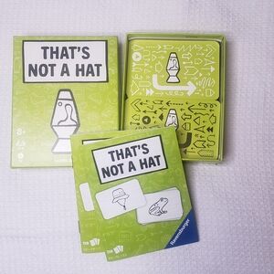 That's Not a Hat Fun Memory Bluffing Family Party Card Game